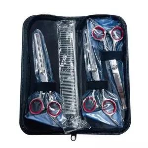 [반려] 틴닝 키트 미용 셀프 빗 민자 곡선 가위 강아지 세트