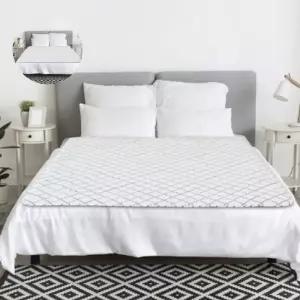 히터 일월 블로썸 카본매트 스노우화이트 더블 140x180