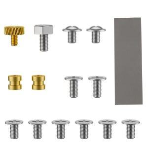 ssk m.2 나사 키트, ssd 장착 팩 드라이브 알루미늄 패드, 하드 인클로저 2.5인치 냉각