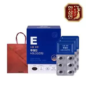 [한삼인][농협홍삼] 한삼인 나를위한 루테인 아스타잔틴 300mg 30캡슐 3세트+쇼핑백