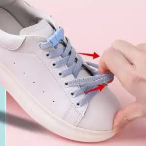 등산화끈 파스텔 버클 운동화끈 클립 고무줄 신발끈 고정 정리