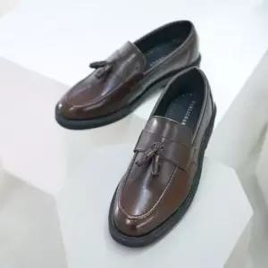 정장단화 국내제작 남성 캐쥬얼 정장 테슬 통굽 로퍼 단화Y