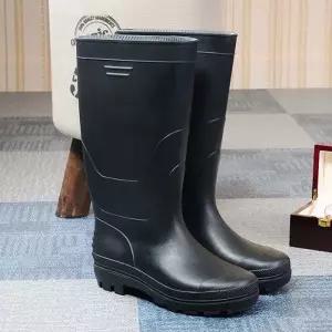 남성 패션장화 장마철 롱 레인부츠 방수신발 레인5N