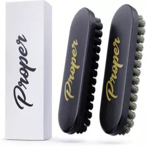 자동차 디테일링 가구 및 실내 장식용 프리미엄 말털 가죽 브러시 세트 - 소파 카시트 알칸타라 인테리어