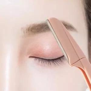 눈썹정리 깔금하브로우 눈썹 2개입 핑크그레이 눈썹깍는