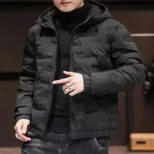 구스패딩 남성 2컬러 베이직한 겨울 경량패딩 후드 패딩점퍼