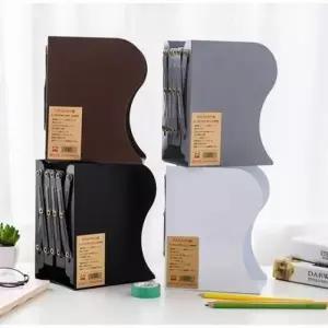 길이조절 자바라 철제 미니 간이 책꽂이 정리함 중형