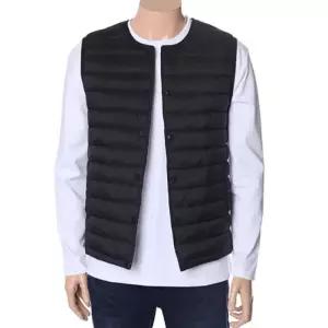 뱅뱅 남녀공용 초경량 라운드 구스다운 조끼 NEH622