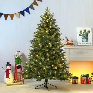 180cm 전나무 혼합 트리 + LED전구 세트(웜색) 40(0363) C전구