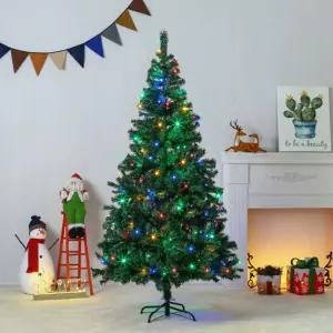 180cm 풍성한 스카치 트리 + LED전구 세트(칼라) 23(0406) A전구