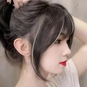 정수리커버 앞머리 탑피스 정수리 가발 붙임머리