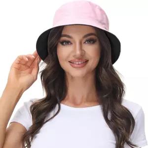 여성 리버서블 버킷햇 여름 비치햇 아웃도어 캡