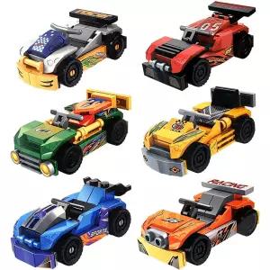 F1 레이싱 블럭 (6개) 미니 레이싱카 조립완구 단체선물 판촉물 어린이 어린이날 블록