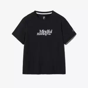 [롯데백화점]휠라 쿨링 기능성 크롭 반팔티 FS2RSH2253F_BLK