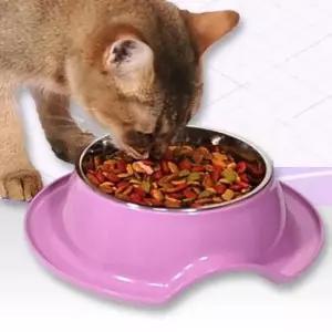 [반려] 식기 식기 핑크 반려견 깨끗한 강아지 애견 밥그릇