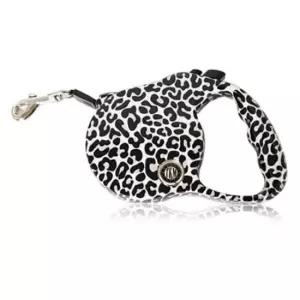 [반려] 산책 강아지 자동줄 호피블랙 자동리쉬 반려견 1P 5M