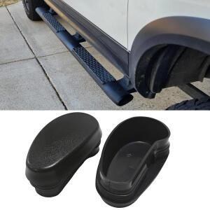 닷지 램 1500 2009-2022 러닝보드 엔드 인서트 커버 카바용 튜블러 사이드 스텝 바 캡