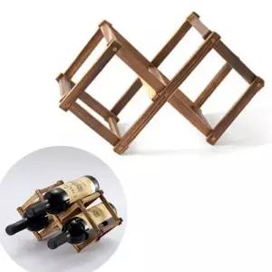 폴딩 와인 거치대 원목 병 인테리어 보관 정리 걸이 술병