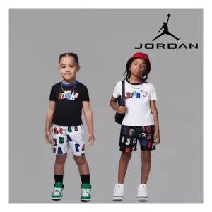 매장정품 조던 코트 오브 레전드 반팔 티셔츠 반바지 세트 1-4세 N252ST805P 269778