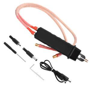 트리거 스위치가있는 1500A 휴대용 통합 스폿 용접 펜 스테인레스 스틸/니켈 DIY18650 배터리 팩