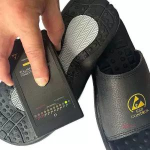 국산 정전기방지슬리퍼 푹신한 제전슬리퍼 고급형cde438