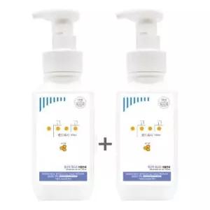 이공허니향 500mlx2대용량 리필 손세정제거품형물비누 폼세정제 핸드워시 버블 세정제