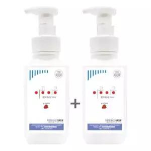 이공 핸드워시 딸기향 500mlx2대용량리필거품형물비누 폼세정제 손세정제 버블 워시