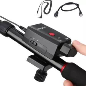 AODELAN 캠코더 줌 컨트롤러 랜치 비디오 카메라 리모컨 2.5mm 잭 케이블 포함 소니 NX5C 150P 190P 198P