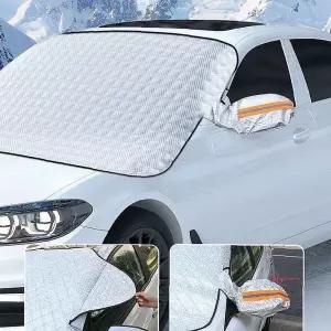 차량 자석형 전면유리 가리개 커버 햇빛차단hij000