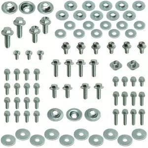 87개의 스펙볼트 스즈키 RM RMZ 바디 키트 플라스틱 펜더 시트 포크 가드 라디에이터 슈라우드는 맞습니다