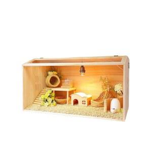 병아리 육추기 미니 메추리집 단일상자 기본형 앵무새 50x30x30