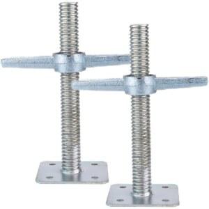 BGTLGIO 스카폴드잭12 조절식 비계수평잭 높은곳 자동 2층 난간대 2M 단사다리