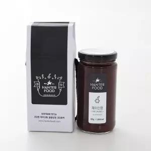 국내산 수제 무설탕 아로니아잼 400g 아로니아 아로니아쨈 과일 과일쨈 스프레드 쨈 달콤한쨈 토스트쨈