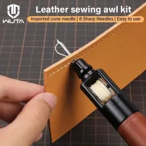 가죽 재봉 송곳 키트 가죽공예 캔버스 DIY 바늘 수선
