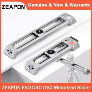 ZEAPON EVO D40 D60 초저소음 125   DSLR 카메라 비디오 촬영을 파노라마 회전 전동 슬라이더 앱 제어