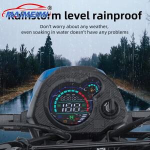 이탈리카 비트150용 오토바이 LCD 디지털 속도계, 나비 주행 거리계 계기판