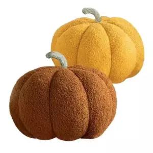 등쿠션 펌프킨 호박 쿠션 부드럽고 편안한 디자인쿠션 28cm