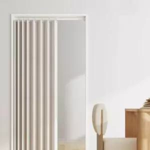 슬라이딩 도어 커튼 가림막 가리개 카페 흑백 북유럽 폴딩