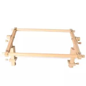 십자수틀 프레임 나무 이하용 키트 고정 너도밤나무 재봉 통용 책상 스탠드 고정형
