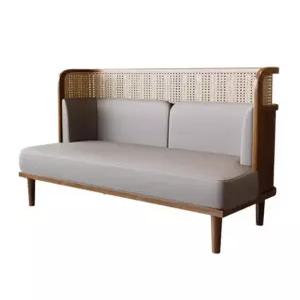 엔틱 소파 카우치 거실 2인용 가구 가죽 빈티지 클래식 매장 카페 식당 의자 2인소파 업소용