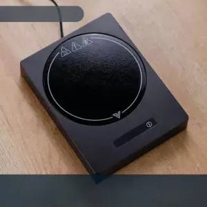 머그워머 항온 가열 보온 우유 사각호두100도 음료 온열 코스터 조절 도자기컵 머그잔