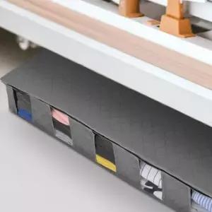 [생활] 리빙박스 옷정리함 접이식 다용도 언더베드 수납함