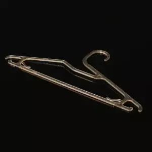 [생활] 투명 슬림 옷걸이 10p세트 펄옐로우 피팅룸옷걸이 수영복옷걸이 고급옷걸이 셔츠걸이 티셔츠걸이