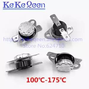 KSD301 250V 10A 100 110 115 120 125 130 145 150 155 160 185 190 195섭씨 온도 조절기 온도 열 제어 스