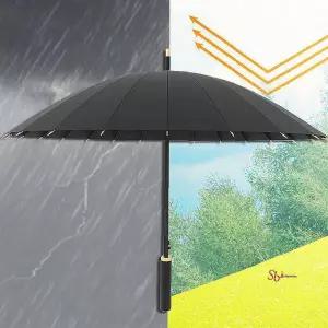 살많은장우산 골프 뼈대 수동 24프레임 태풍 의전용lmn414