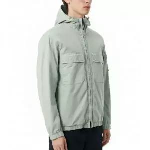 26SS 4100077 Stretch Organic Cotton Twill Hooded Jacket With Anti-Drop (L1S15 S0A10 V00