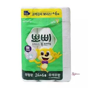 도톰 30롤 화장지 무색무향 2겹abc597