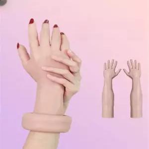 손모형 실리콘 장갑형 마네킹 촬영 시계 손 소품 가짜손 촬영소품 핸드 리얼 양손