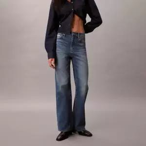 [롯데백화점]캘빈클라인 여성 CK 아시아 와이드핏 청바지 다크블루 47F462G (47F462G-SBB)