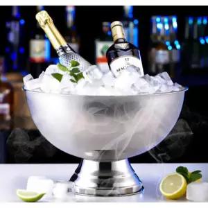 스텐 와인쿨러 와인칠러 아이스 얼음통 맥주 바스켓 골드 양주 아이스버킷 칠링백 샴페인통